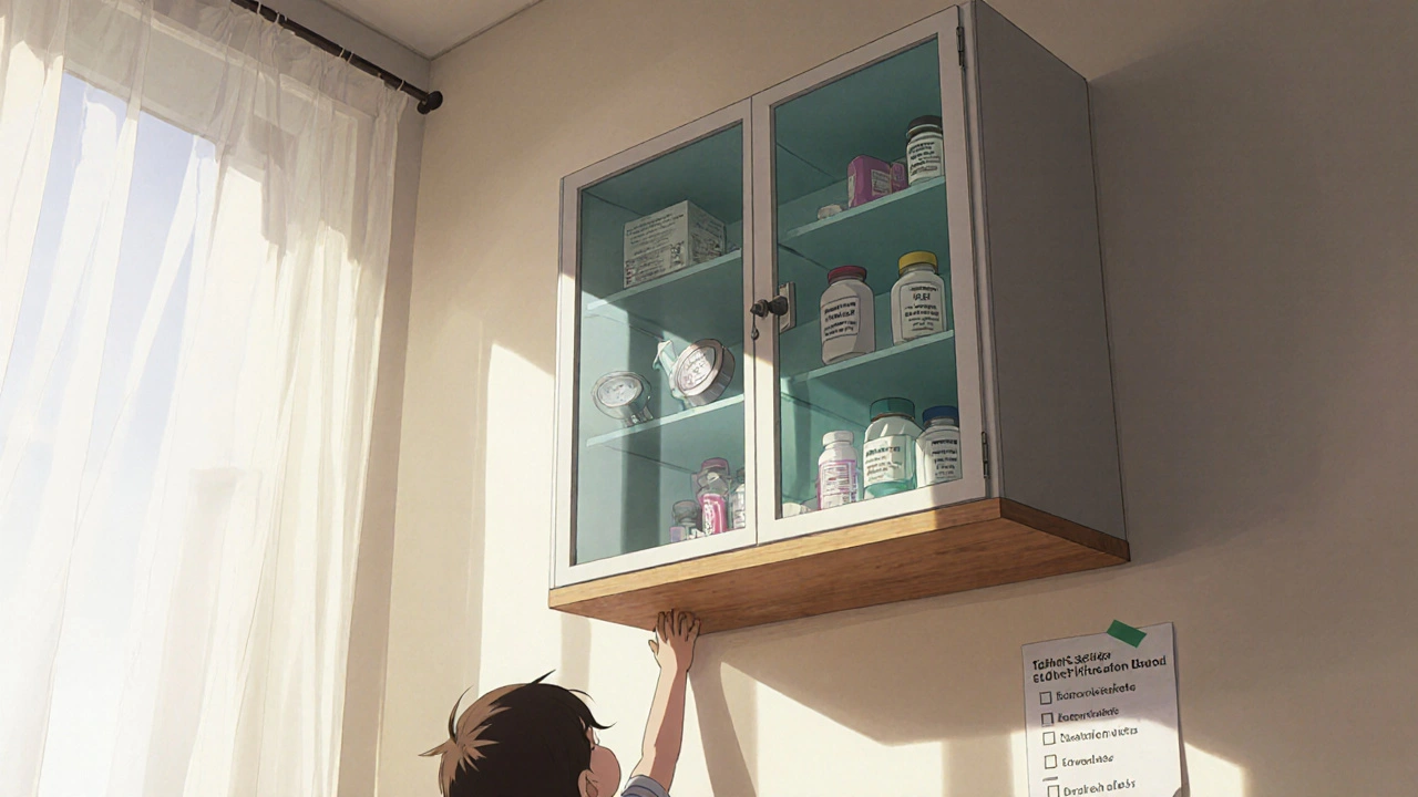 How to Build a Safe Home OTC Medicine Cabinet for Families