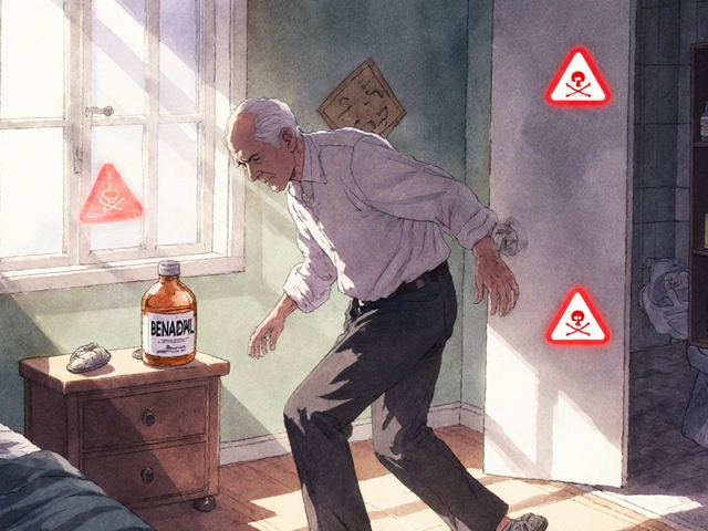 Fall Risk in Older Adults on Sedating Antihistamines: Prevention Strategies