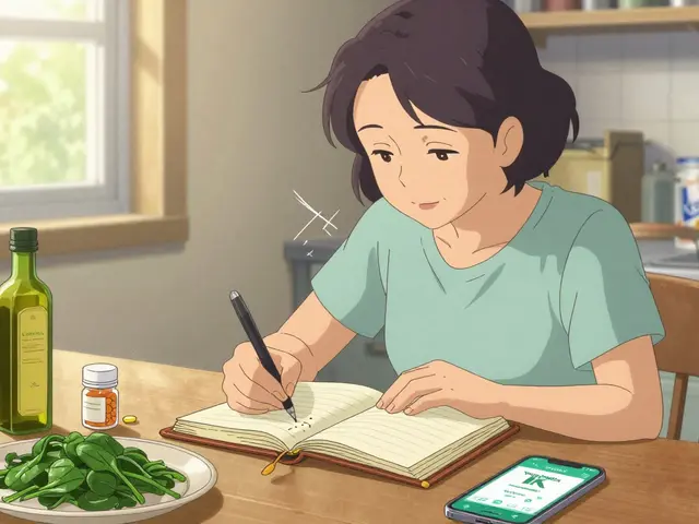 Using Food Diaries on Warfarin: Track Vitamin K to Stay Safe