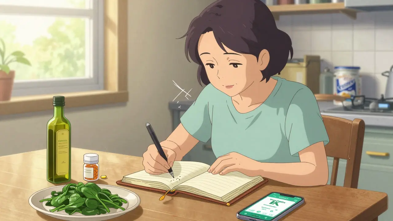 Using Food Diaries on Warfarin: Track Vitamin K to Stay Safe