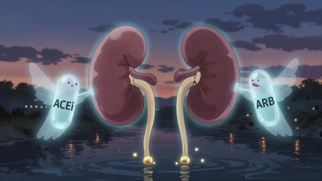 Diabetic Nephropathy: How ACE Inhibitors, ARBs, and Protein Control Save Kidneys