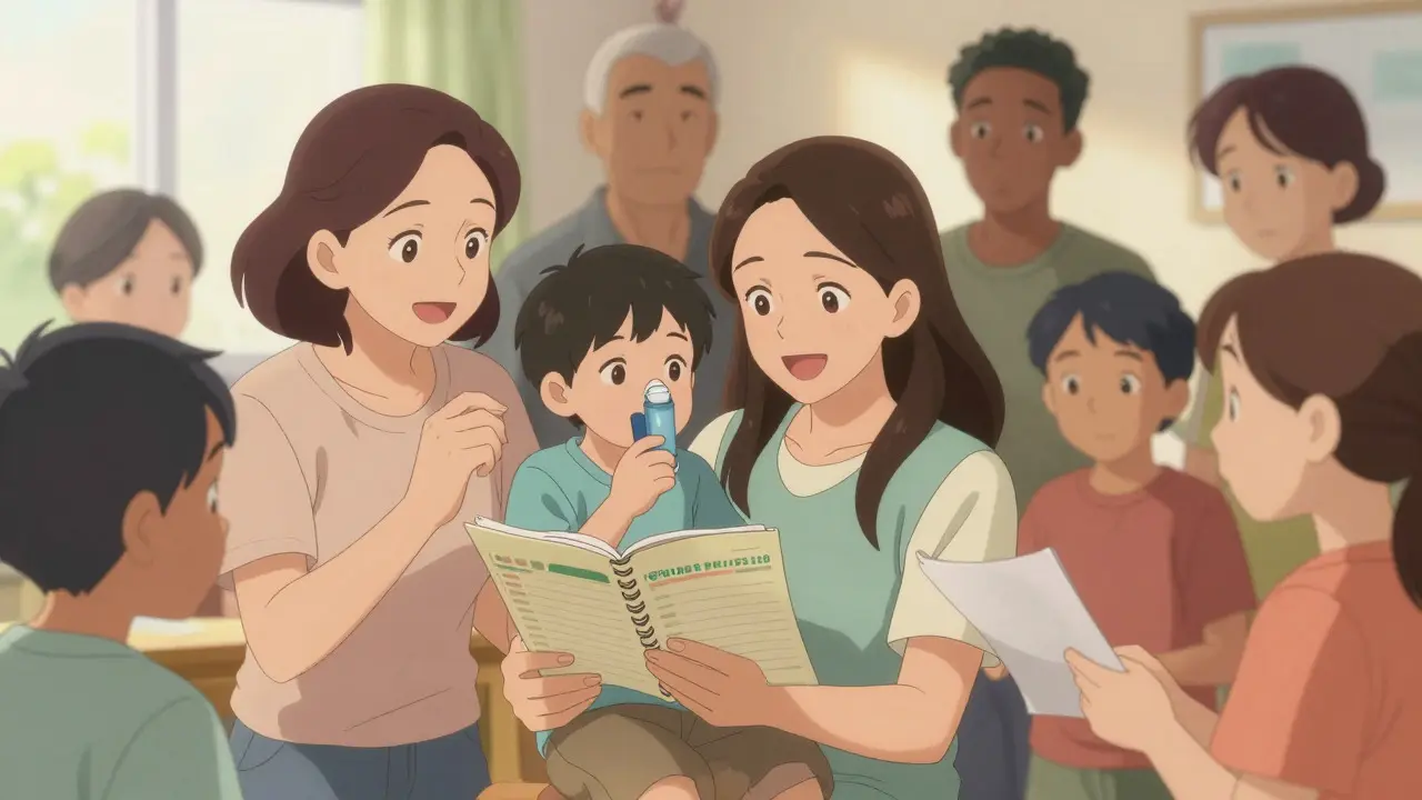 Anime families enjoying life thanks to affordable medication